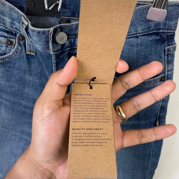 Frye Sienna Cropped Skinny Jeans Kinsey Wash - Picture 9 of 12
